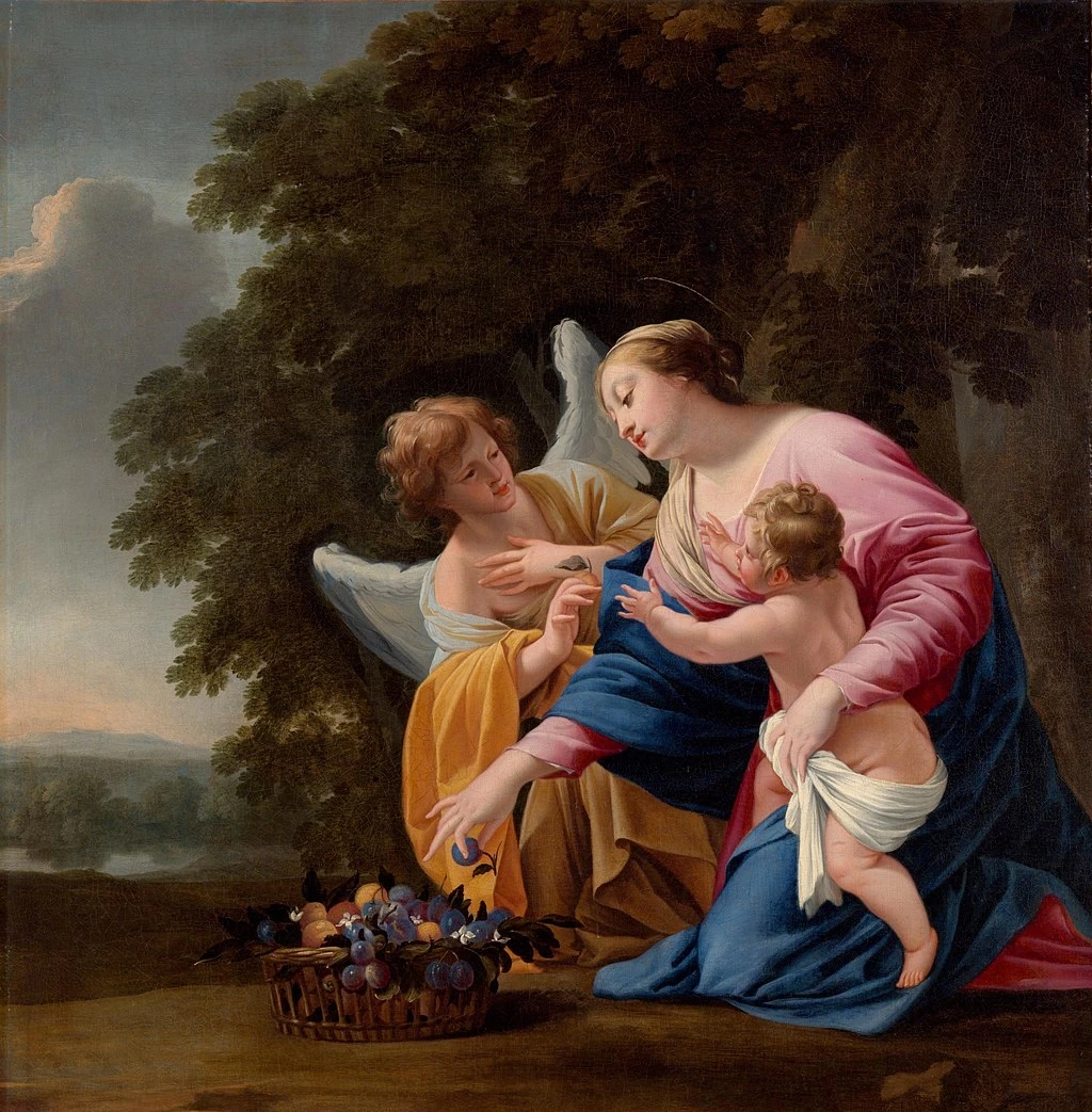 La Vergine col Bambino e l'angelo - Philadelphia Museum of Art